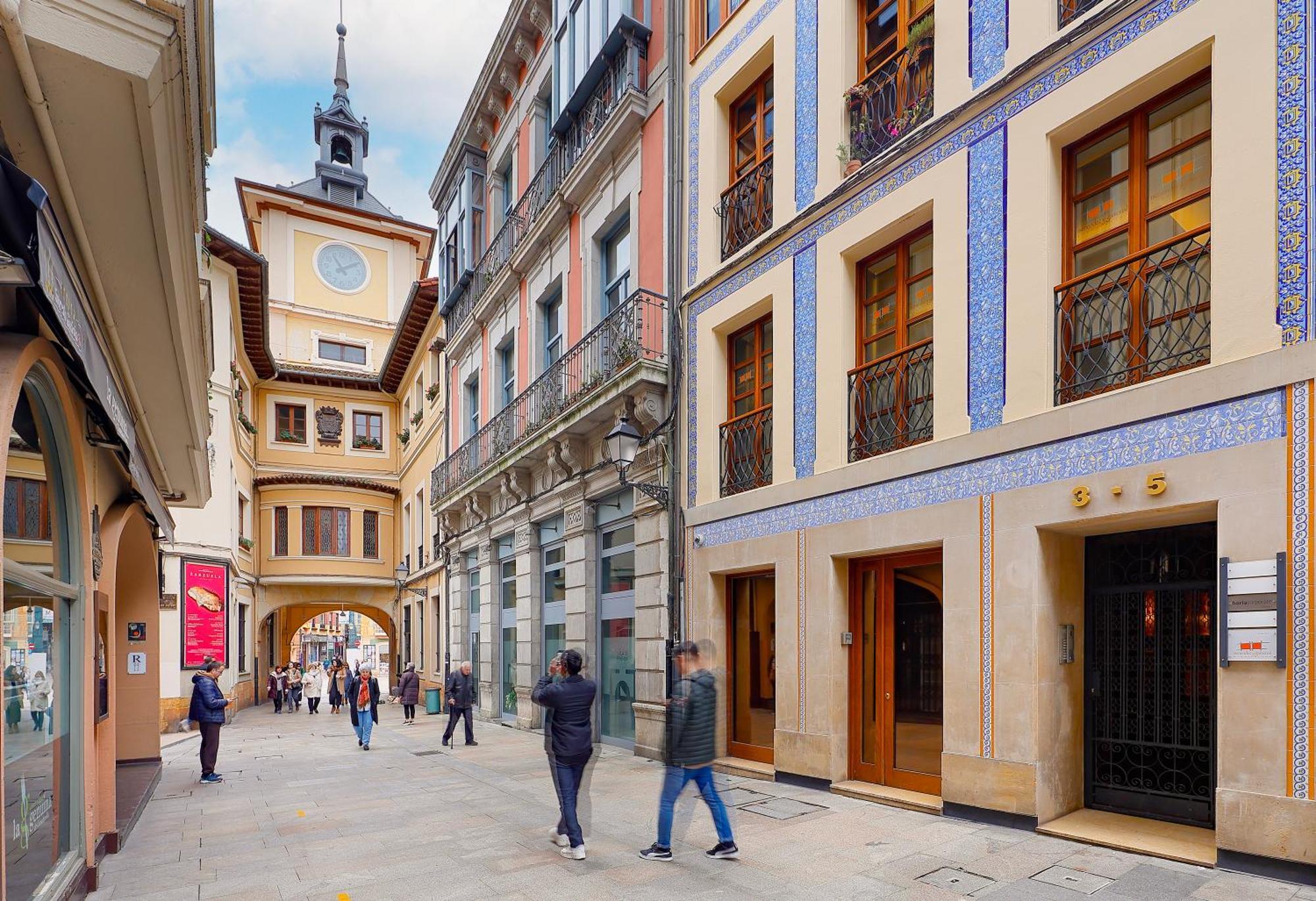 Casco Historico-Catedral Parking Incluido Apartment Oviedo Bagian luar foto